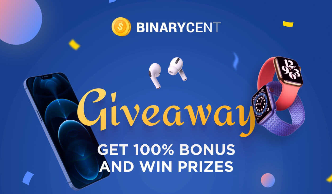 تبلیغ سپرده Binarycent - تا 100٪ پاداش و شرایط