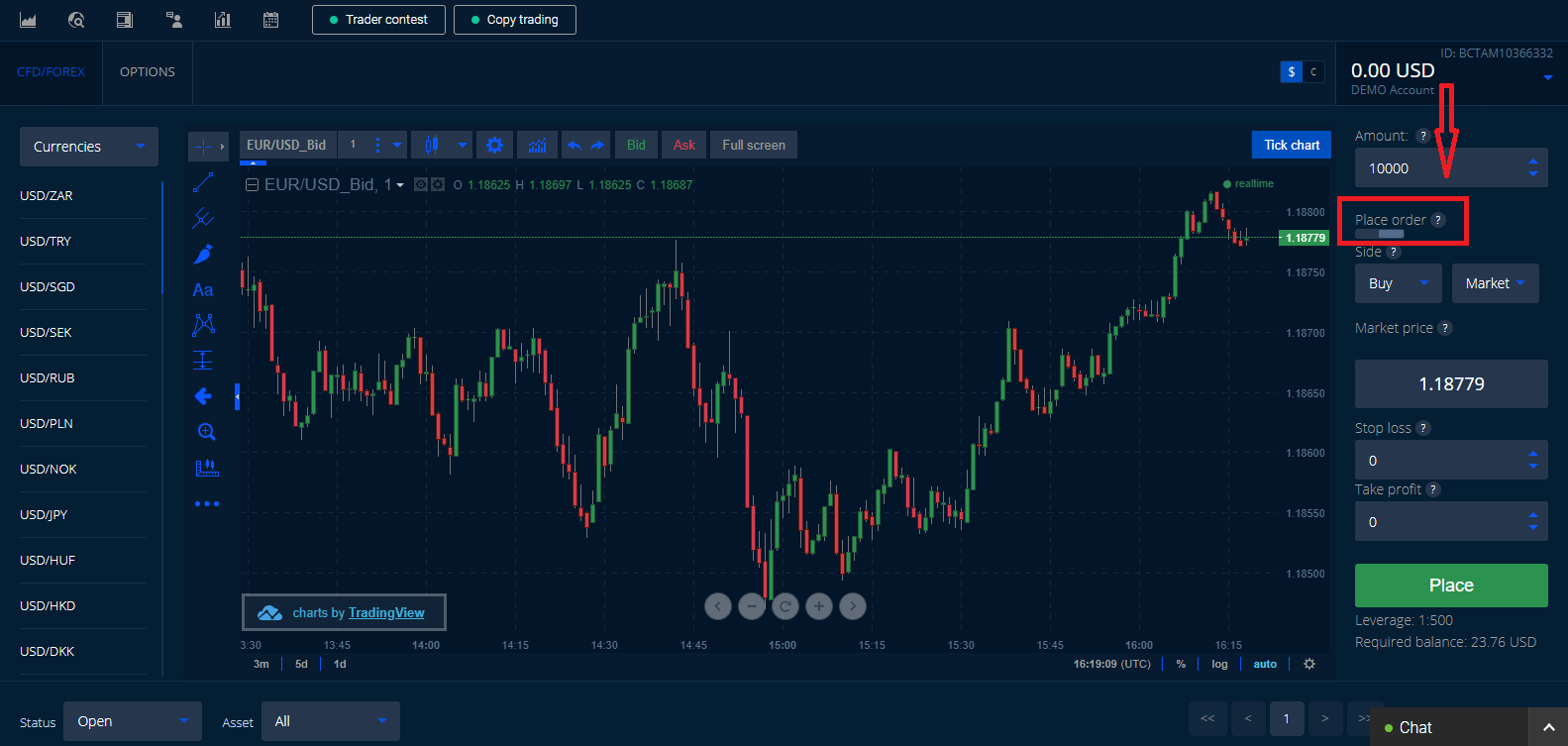 How to Trade Forex/CFD at Binarycent How to Trade Forex/CFD at Binarycent